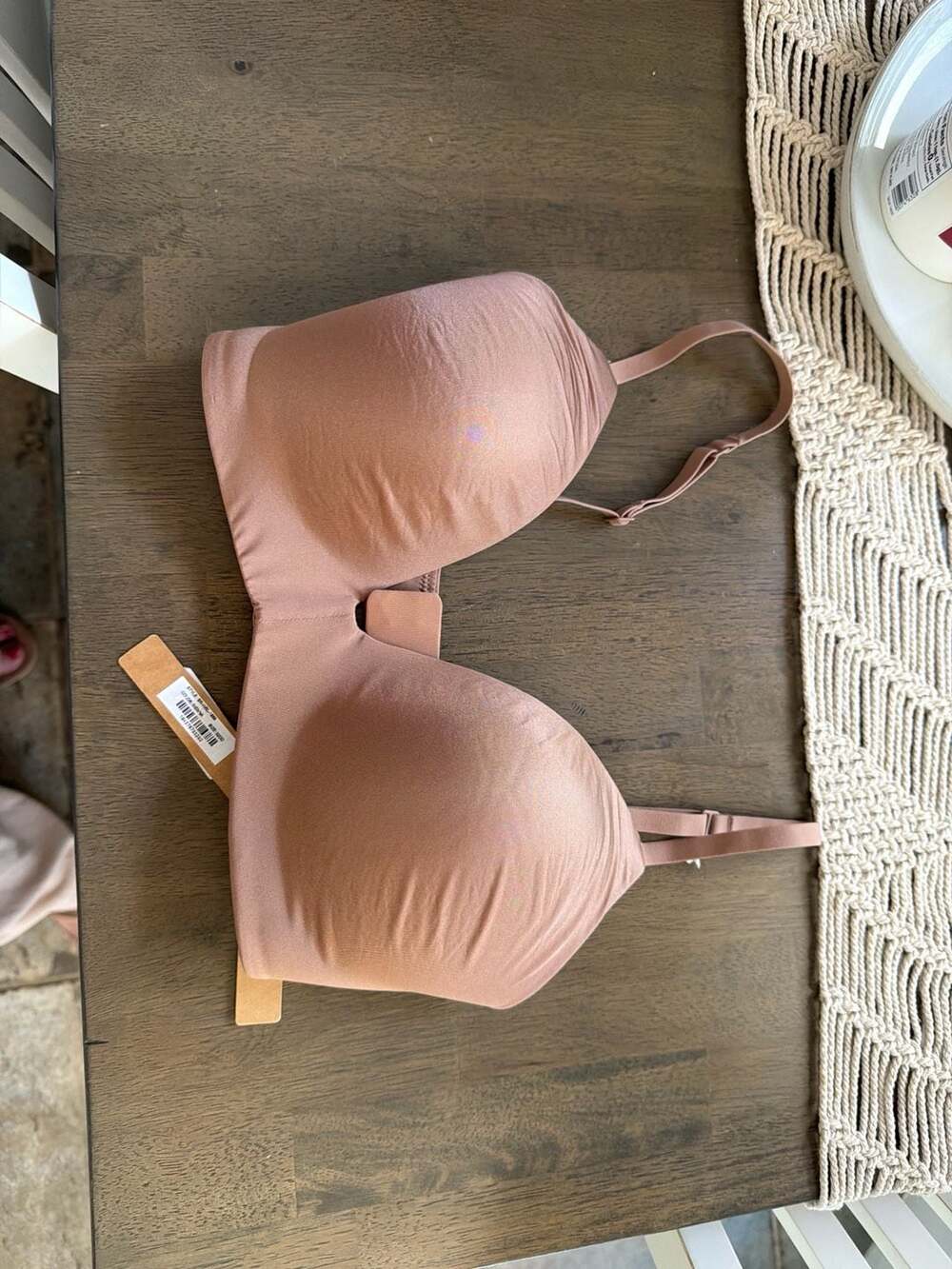 SKIMS Ultimate Collection Underwire Push-Up Bra in Sienna